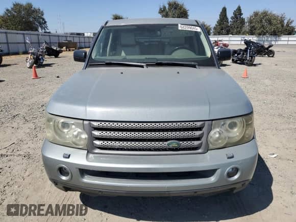 2006 Land Rover Range Rover Sport HSE with VIN SALSF25486A956322, listed as a Copart auction lot 68209045 with 178,721 mi miles and Salvage title. Bid and sale history available at DreamBid. Image 5.
