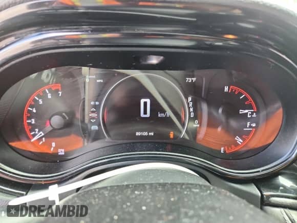 2021 Dodge Durango GT Plus with VIN 1C4RDJDG8MC661868, listed as a Copart auction lot 70632495 with 89,105 mi miles and Salvage title. Bid and sale history available at DreamBid. Image 9.