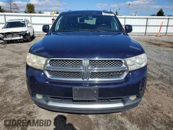2013 Dodge Durango Crew with VIN 1C4SDJDTXDC540807, listed as a Copart auction lot 82377085 with 170,501 mi miles and Salvage title. Bid and sale history available at DreamBid. Image 5.