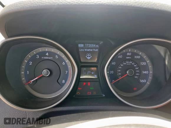 2013 Hyundai Elantra with VIN KMHD35LE9DU037877, listed as a Copart auction lot 62069045 with 173,084 mi miles and Clean title. Bid and sale history available at DreamBid. Image 9.