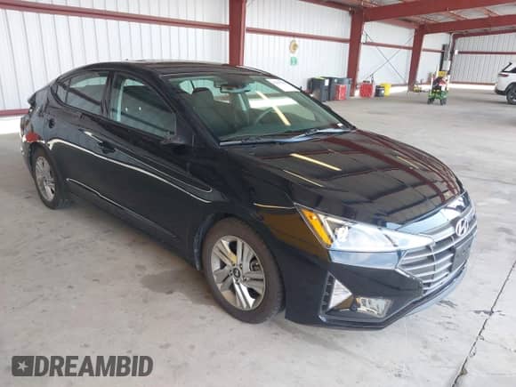 2020 Hyundai Elantra SEL with VIN 5NPD84LF5LH592424, listed as a IAAI auction lot 42431229 with 44,411 mi miles and . Bid and sale history available at DreamBid. Image 1.