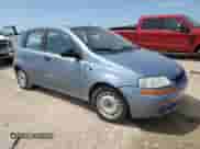 2007 Chevrolet Aveo LS z VIN KL1TD66657B755201, wystawiony jako Copart lot #66738695 z przebiegiem 207 845 mil mil oraz Szkoda całkowita • Salvage title. Historia ofert i sprzedaży dostępna na DreamBid. Obrazek 4.