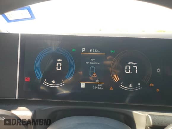 2025 Hyundai Tucson SEL with VIN 5NMJB3DE5SH494929, listed as a Copart auction lot 87114445 with 25,463 mi miles and Clean title. Bid and sale history available at DreamBid. Image 9.