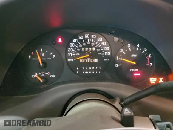 2001 Chevrolet Lumina z VIN 2G1WL52J311159761, wystawiony jako Copart lot #69700135 z przebiegiem 93 594 mil mil oraz Szkoda całkowita • Salvage title. Historia ofert i sprzedaży dostępna na DreamBid. Obrazek 9.
