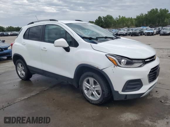2022 Chevrolet Trax LT с VIN KL7CJPSM5NB564755, выставлен на аукционе Copart как лот 62010185 с пробегом 39 035 миль миль и Списание • Salvage title. История ставок и продаж доступна на DreamBid. Изображение 4.