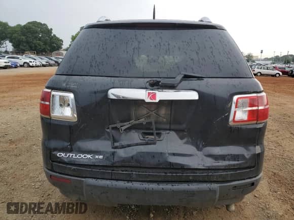 2008 Saturn Outlook XE with VIN 5GZER13778J235168, listed as a Copart auction lot 56293254 with 173,999 mi miles and Salvage title. Bid and sale history available at DreamBid. Image 6.