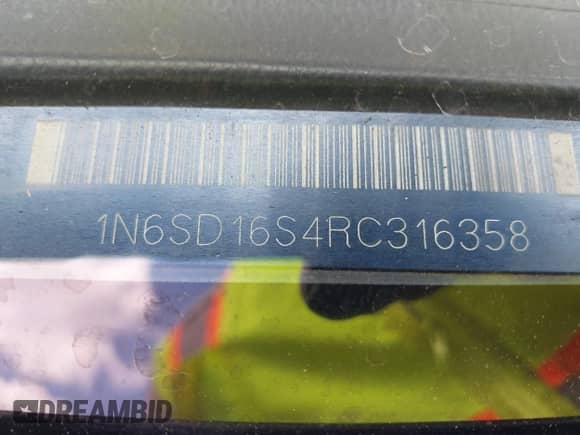 1994 Nissan Frontier XE с VIN 1N6SD16S4RC316358, выставлен на аукционе IAAI как лот 43057784 с пробегом Не указан миль и . История ставок и продаж доступна на DreamBid. Изображение 9.