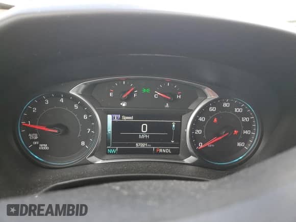 2018 Chevrolet Equinox LT z VIN 2GNAXJEV1J6351705, wystawiony jako Copart lot #71810485 z przebiegiem 57 221 mil mil oraz Szkoda całkowita • Salvage title. Historia ofert i sprzedaży dostępna na DreamBid. Obrazek 9.