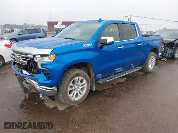 2023 Chevrolet Silverado 1500 LTZ with VIN 1GCUDGED7PZ175832, listed as a IAAI auction lot 42429301 with 13,891 mi miles and . Bid and sale history available at DreamBid. Image 20.