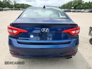 2016 Hyundai Sonata 2.4L z VIN 5NPE24AF8GH303700, wystawiony jako Copart lot #67833355 z przebiegiem 112 066 mil mil oraz Szkoda całkowita • Salvage title. Historia ofert i sprzedaży dostępna na DreamBid. Obrazek 6.