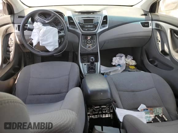 2016 Hyundai Elantra SE with VIN 5NPDH4AEXGH694849, listed as a Copart auction lot 63064905 with 156,073 mi miles and Salvage title. Bid and sale history available at DreamBid. Image 8.