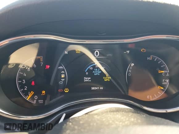 2022 Jeep Grand Cherokee Limited with VIN 1C4RJFBG3NC125159, listed as a Copart auction lot 71347395 with 38,341 mi miles and Non repairable. Bid and sale history available at DreamBid. Image 9.