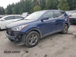 2018 Hyundai Santa Fe 2.4L с VIN 5XYZTDLB4JG571442, выставлен на аукционе Copart как лот 85310915 с пробегом 129 159 миль миль и Списание • Salvage title. История ставок и продаж доступна на DreamBid. Изображение 1.