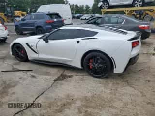 2015 Chevrolet Corvette Z51 2LT z VIN 1G1YK2D74F5118136, wystawiony jako Copart lot #66483294 z przebiegiem 47 256 mil mil oraz Szkoda całkowita • Salvage title. Historia ofert i sprzedaży dostępna na DreamBid. Obrazek 2.