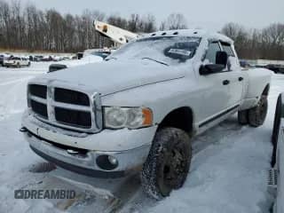 2004 Dodge 3500 SLT with VIN 3D7MU48C24G217004, listed as a Copart auction lot 87841195 with 177,321 mi miles and Salvage title. Bid and sale history available at DreamBid. Image 1.