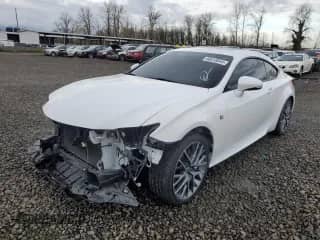 2017 Lexus RC 350 z VIN JTHSE5BC6H5007501, wystawiony jako Copart lot #80518044 z przebiegiem 107 089 mil mil oraz Szkoda całkowita • Salvage title. Historia ofert i sprzedaży dostępna na DreamBid. Obrazek 1.