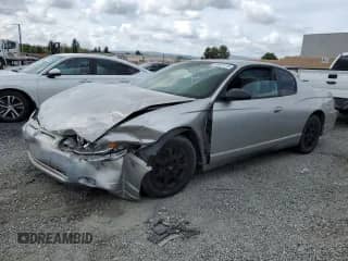 2005 Chevrolet Monte Carlo LS z VIN 2G1WW12E359330664, wystawiony jako Copart lot #50992175 z przebiegiem 158 883 mil mil oraz Szkoda całkowita • Salvage title. Historia ofert i sprzedaży dostępna na DreamBid. Obrazek 1.