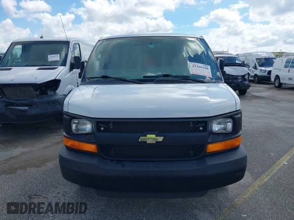 2014 Chevrolet Express Cargo with VIN 1GCSGAFX6E1163493, listed as a IAAI auction lot 43269398 with 116,395 mi miles and . Bid and sale history available at DreamBid. Image 12.