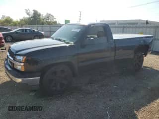 2004 Chevrolet Silverado 1500 with VIN 1GCEC14X94Z296664, listed as a Copart auction lot 81018515 with Not provided miles and Salvage title. Bid and sale history available at DreamBid. Image 1.