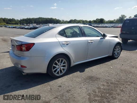 2012 Lexus IS 250 z VIN JTHCF5C23C5057255, wystawiony jako Copart lot #67997535 z przebiegiem 147 065 mil mil oraz Szkoda całkowita • Salvage title. Historia ofert i sprzedaży dostępna na DreamBid. Obrazek 3.