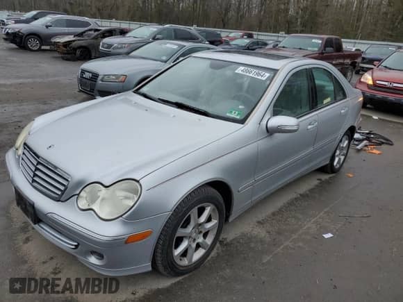 2007 Mercedes-Benz C 280 Luxury с VIN WDBRF54H87A923333, выставлен на аукционе Copart как лот 48661964 с пробегом 43 296 миль миль и Списание • Salvage title. История ставок и продаж доступна на DreamBid. Изображение 1.