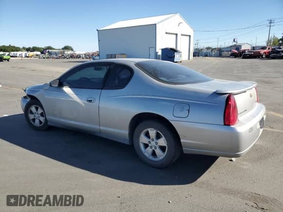 2007 Chevrolet Monte Carlo LS z VIN 2G1WJ15K079262097, wystawiony jako Copart lot #68137005 z przebiegiem 130 426 mil mil oraz Szkoda całkowita • Salvage title. Historia ofert i sprzedaży dostępna na DreamBid. Obrazek 2.