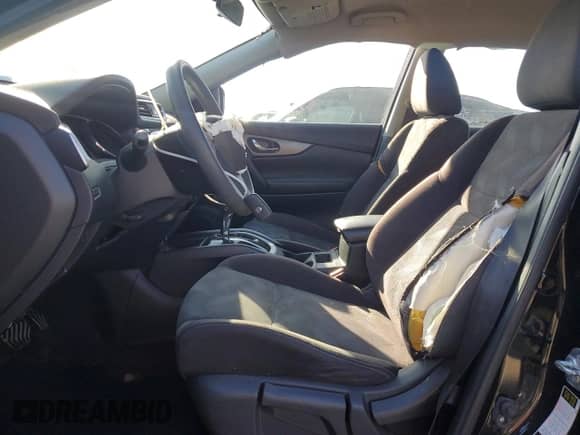 2015 Nissan Rogue SV with VIN KNMAT2MV1FP532502, listed as a Copart auction lot 82317285 with 82,299 mi miles and Salvage title. Bid and sale history available at DreamBid. Image 7.