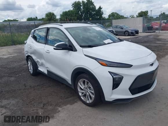 2023 Chevrolet Bolt EUV LT с VIN 1G1FY6S02P4168141, выставлен на аукционе IAAI как лот 43257705 с пробегом 73 611 миль миль и . История ставок и продаж доступна на DreamBid. Изображение 1.