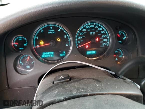 2010 Chevrolet Silverado 1500 LTZ with VIN 1GCSCTE06AZ202767, listed as a Copart auction lot 46430905 with 209,519 mi miles and Salvage title. Bid and sale history available at DreamBid. Image 9.