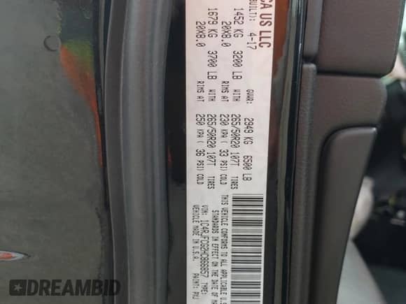 2017 Jeep Grand Cherokee Overland with VIN 1C4RJFCG2HC866857, listed as a Copart auction lot 81090725 with 119,242 mi miles and Salvage title. Bid and sale history available at DreamBid. Image 12.