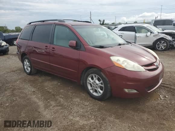 2006 Toyota Sienna XLE z VIN 5TDZA22C46S581435, wystawiony jako Copart lot #81224455 z przebiegiem 199 274 mil mil oraz Szkoda całkowita • Salvage title. Historia ofert i sprzedaży dostępna na DreamBid. Obrazek 4.