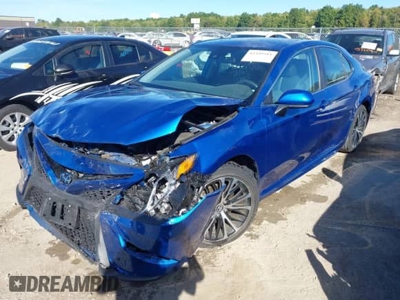 2019 Toyota Camry SE z VIN 4T1B11HK5KU261813, wystawiony jako IAAI lot #43349511 z przebiegiem 38 442 mil mil oraz . Historia ofert i sprzedaży dostępna na DreamBid. Obrazek 2.