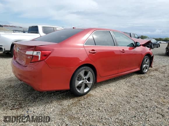 2012 Toyota Camry SE with VIN 4T1BK1FK0CU509757, listed as a Copart auction lot 80359785 with 217,886 mi miles and Salvage title. Bid and sale history available at DreamBid. Image 3.