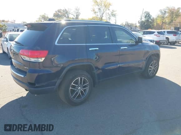 2018 Jeep Grand Cherokee Limited with VIN 1C4RJFBG8JC259417, listed as a IAAI auction lot 43499963 with 126,401 mi miles and . Bid and sale history available at DreamBid. Image 4.