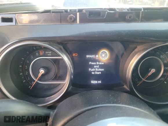 2022 Jeep Wrangler Unlimited Sahara с VIN 1C4HJXEG6NW255481, выставлен на аукционе Copart как лот 49181705 с пробегом 8 206 миль миль и Чистый • Clean title. История ставок и продаж доступна на DreamBid. Изображение 8.