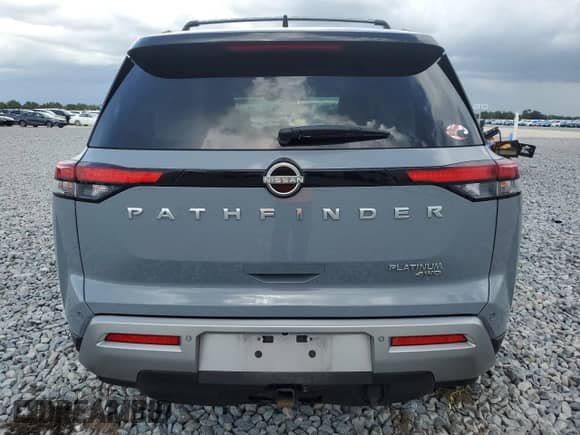 2022 Nissan Pathfinder Platinum with VIN 5N1DR3DKXNC209896, listed as a Copart auction lot 64689175 with 44,613 mi miles and Salvage title. Bid and sale history available at DreamBid. Image 6.