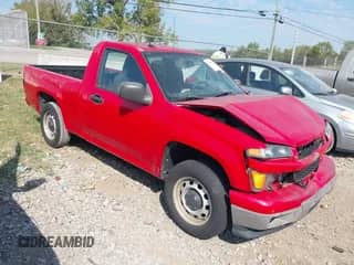 2012 Chevrolet Colorado Work Truck with VIN 1GCCSBF92C8115617, listed as a IAAI auction lot 43208999 with 97,980 mi miles and . Bid and sale history available at DreamBid. Image 1.