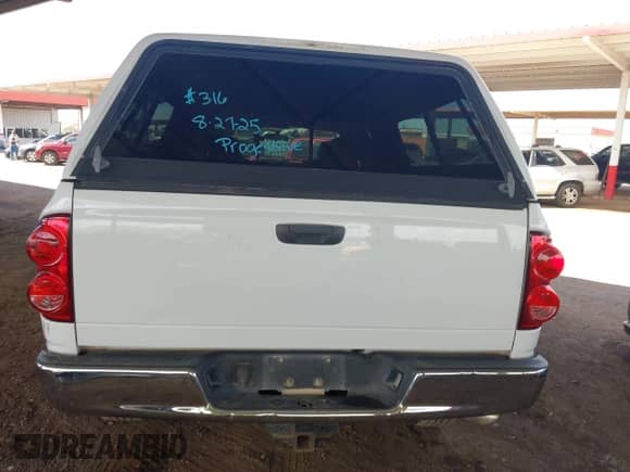 2007 Dodge 2500 SLT with VIN 1D7KS28C07J569504, listed as a IAAI auction lot 43196181 with 196,148 mi miles and . Bid and sale history available at DreamBid. Image 19.