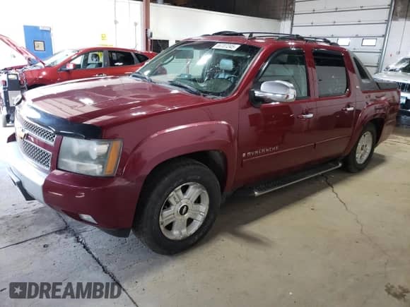 2007 Chevrolet Avalanche 3LT with VIN 3GNFK12357G252423, listed as a Copart auction lot 66707245 with Not provided miles and Clean title. Bid and sale history available at DreamBid. Image 1.