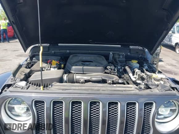 2022 Jeep Wrangler Unlimited Sahara with VIN 1C4HJXEN2NW194502, listed as a IAAI auction lot 42002455 with 34,861 mi miles and . Bid and sale history available at DreamBid. Image 10.