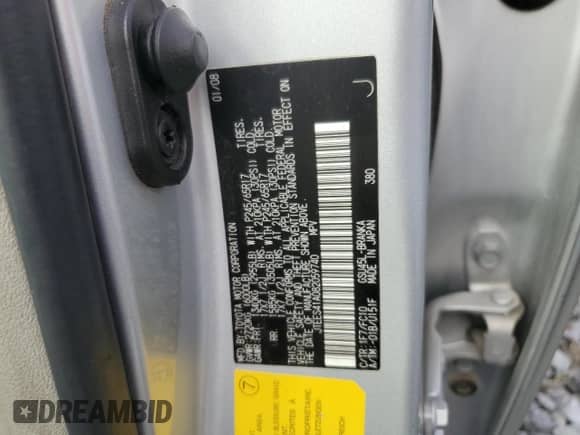 2008 Toyota Highlander with VIN JTEES41A082059740, listed as a Copart auction lot 89656065 with 270,807 mi miles and Clean title. Bid and sale history available at DreamBid. Image 13.