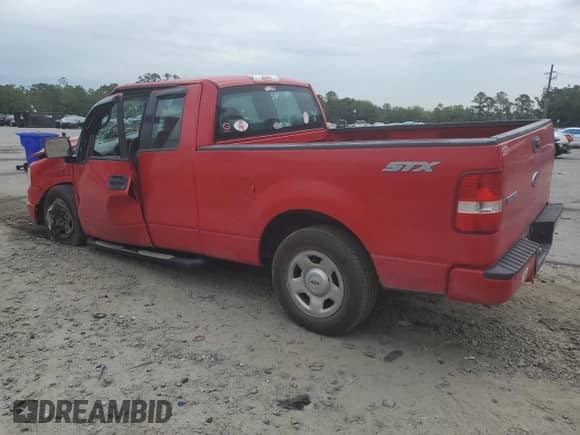 2005 Ford F-150 STX with VIN 1FTRX12W45NB87036, listed as a Copart auction lot 80312105 with Not provided miles and Non repairable. Bid and sale history available at DreamBid. Image 2.