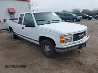 1997 GMC Sierra 1500 z VIN 2GTEC19R2V1542040, wystawiony jako IAAI lot #41913949 z przebiegiem 237 574 mil mil oraz . Historia ofert i sprzedaży dostępna na DreamBid. Obrazek 1.
