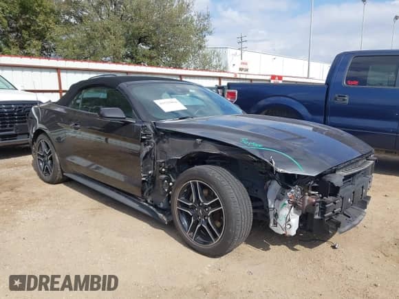 2023 Ford Mustang EcoBoost with VIN 1FATP8UH3P5103665, listed as a IAAI auction lot 41525864 with 41,666 mi miles and . Bid and sale history available at DreamBid. Image 1.