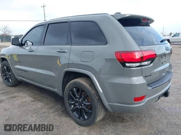 2021 Jeep Grand Cherokee Laredo X with VIN 1C4RJFAG3MC678684, listed as a IAAI auction lot 41209905 with 38,964 mi miles and . Bid and sale history available at DreamBid. Image 3.
