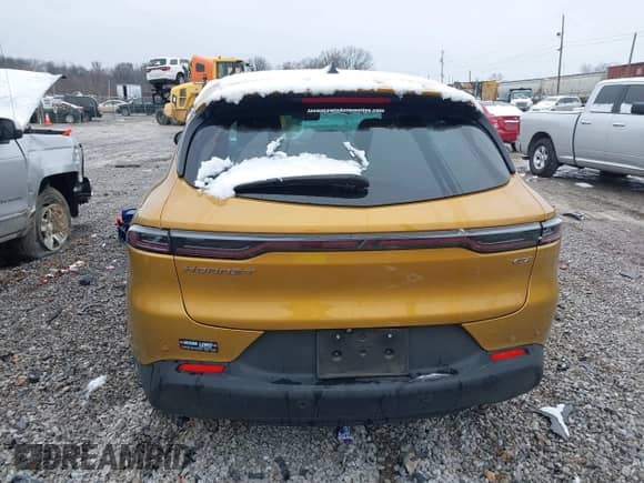 2024 Dodge Hornet GT with VIN ZACNDFAN4R3A13064, listed as a IAAI auction lot 41570863 with 34,558 mi miles and . Bid and sale history available at DreamBid. Image 15.