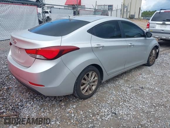 2014 Hyundai Elantra SE with VIN KMHDH4AE6EU201943, listed as a IAAI auction lot 43305064 with 163,041 mi miles and . Bid and sale history available at DreamBid. Image 4.