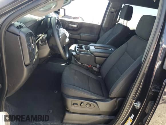 2022 Chevrolet Silverado 1500 Custom with VIN 3GCPABEK9NG537647, listed as a Copart auction lot 66660225 with 40,840 mi miles and Salvage title. Bid and sale history available at DreamBid. Image 7.