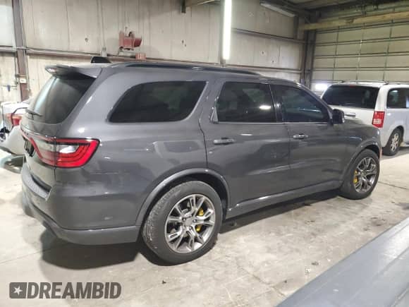 2024 Dodge Durango with VIN 1A046362, listed as a Copart auction lot 61453395 with 10,195 mi miles and Salvage title. Bid and sale history available at DreamBid. Image 3.