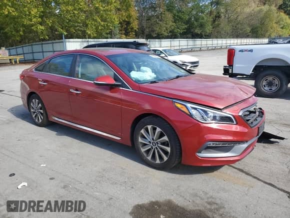 2017 Hyundai Sonata Sport z VIN 5NPE34AF4HH585283, wystawiony jako Copart lot #86438565 z przebiegiem 74 139 mil mil oraz Szkoda całkowita • Salvage title. Historia ofert i sprzedaży dostępna na DreamBid. Obrazek 4.